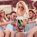 Miniatyrbild 4 av 5: 4-pack ölkylare med dragkedja, extra tjock neoprenisolerad hylsa (4-pack, multi)