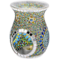 Pikkukuva 1 / 5: Lasinen aromalamppu kynttilänjalalla Tealight-pidike Kurpitsa-aromalamppu