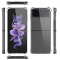 Miniatyrbild 1 av 4: 2-pack transparent mjukt skal kompatibelt med Samsung Galaxy Z Flip4 5g