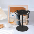 Miniatyrbild 2 av 5: Akryl solglasögonhållare stativ med 360 graders rotation, glasögonställ svart glasögonbordsorganisatör