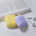 Miniatyrbild 4 av 5: Kompatibel med AirPods-fodral Mjukt silikon med söt nyckelring Stötsäkert fodral för flickor Kvinna Airpods 2 & 1-Lila