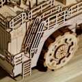 Miniatyrbild 4 av 5: 3D Träpusselmodellkit, Gaffeltruck, Träbyggsats för Vuxna, Trämekanisk Byggsats, Present till Födelsedag Fars Dag