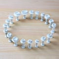 Miniatyrbillede 5 af 5: 20 stk. Mini Fondant Udstikkere Kageudstikkere Sukkerkunst Kagedekorationsværktøjer, Kvadrat/Rund/Hjerte/Oval/Femspidset osv.