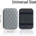 Miniatyrbild 2 av 5: Universal bilkonsolöverdrag, passform för SUV/lastbil/bil, vattentätt bilarmstödsskydd, automatiskt läder