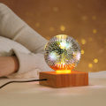 Miniatyrbilde 3 av 4: 3D Jordklode Krystallkule Lampe, Krystallkule, Kjærlighet