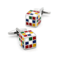Miniatyrbillede 2 af 4: 3D Rubiks Cube Manschetknapper | Originale Manschetknapper til Skjorter | Til Mænd og Børn | Gave til Bryllupper, Konfirmationer, Dåb og Andre Begivenheder