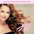 Miniatyrbillede 5 af 5: Varmeløs krøllestav, Octopus No Heat Hair Curlers Hovedbånd, Wave Curls Lazy Curler Soft Tools