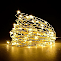 Miniatyrbild 1 av 4: LED-flaskor med ljusslinga, 1 st 5 m 50 LED för flaska, LED-flaskljusslinga Vattentät flasklamp Silvertråd Flexibel Dekor