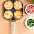 Miniatyrbild 5 av 5: Nonstick 4-koppars äggkokare, aluminium pannkaka panna äggkokare omelettpanna multi bakning stekpanna