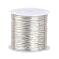 Miniatyrbild 1 av 5: 100m x 0,3 mm Koppartråd för Smycken, Smyckestillverkningstråd, Metalltråd för Smyckestillverkning (Silverfärg)