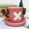Miniatyrbilde 2 av 5: One Piece Anime Krus, Aces Hatt Kaffe Krus, Keramisk Melkekopp, Gave til Jul, Bursdag, Jubileum