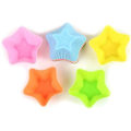 Miniatyrbillede 5 af 5: Genanvendelige cupcakeforme i silikone, bageforme med non-stick-belægning, nemme at rengøre, 4 former, 24 stk., farverige
