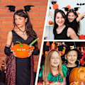 Miniatyrbillede 5 af 5: Flagermusvinger Pandebånd Stoff Pandebånd Halloween Djævel Hårbøjle Vinger Pandebånd til Halloween Fest Cosplay Kostume