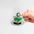 Miniatyrbillede 4 af 4: 4 stk. Universal silikonestop til vask Silikone afløbsstop til vask Køkkenvaskstop Prop til køkken- og badeværelsesvaske Mix farver