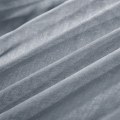 Miniatyrbild 3 av 5: Transparenta gardiner voile gardin med öljetter färggradient dekorativ gardin fönstergardin för sovrum och vardagsrum, set med 2 Gray 132cm*214cm