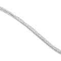 Pikkukuva 2 / 5: Kristallitimanttiketju Timanttinauhakenkänauhakoriste Weißes + schwarzes Netzwerk 100cm