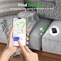 Pikkukuva 3 / 5: Avaimenpaikannin, Yhteensopiva Find My:n kanssa (vain iOS), Bluetooth-paikannin avaimille, matkatavaralle, koiralle ja muulle, 100dB hälytys, 1-pakkaus