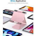 Pikkukuva 2 / 4: Säädettävä tablettiteline, tablettiteline pöydälle, hopea Rose gold