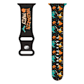 Miniatyrbilde 1 av 2: Halloween-rem for Apple Watch-remmer 38mm 40mm 41mm, Myke Silikon Sportsarmbånd Erstatningsrem (Halloween) 38/40/41mm