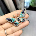 Pikkukuva 4 / 5: Perhonen Rinnaneula Palatsi Pin Retro Corsage Perhonen Rinnaneula Pin Naisille ja Tytöille
