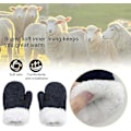 Miniatyrbild 3 av 5: Hatt- och Halsduksset för Pojkar och Flickor Vinter Söt Mjuk Varm Beanie Hatt Fleece Halsduk och Vantar Set Vintertillbehör (4-6 År)
