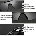 Pikkukuva 3 / 5: 2 kpl Pyöräilylasit, UV400 Suoja Ski Goggles Ulkoilma Pyörä Moottoripyörä Ajaminen Kalastus Juoksu Kalastuslasit