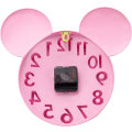 Miniatyrbillede 5 af 5: Moderne 3D Mickey Mouse Ur - Super søde sorte vægure til Disney-fans, børnehave, skoleelever, højde: 12 tommer