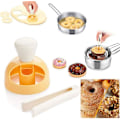 Miniatyrbillede 4 af 5: Kageform med dyppende tang, DIY Donut Cutter Biscuit Stamp Form Desserter Cutter Maker Form Køkken Bageværktøj