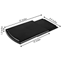 Miniatyrbillede 2 af 5: Køkken Caddy Glidende Kaffe Bakke Måtte, Under Kabinet Apparat Kaffe Maskine Brødrister Bordplade Opbevaring Flytning Slider - Premium Gratis Base Glidende Hylde