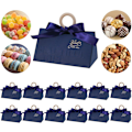 Miniatyrbillede 1 af 5: 12 Gaveæsker, Slikæsker, Gaveæsker til Slik, Chokolade, Cookies, Ideel til Bryllupper, Graduationer blue