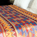 Miniatyrbillede 5 af 5: Bohemian geometrisk tæppe, Boho stof sofa tæppebetræk til sofa seng stol stue, soveværelse