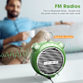 Miniatyrbillede 4 af 5: Vækkeur Bluetooth-højttaler Smart med 9 naturlige stemmelyde Maskine Timer Alarm FM-radio