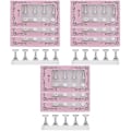 Miniatyrbillede 2 af 2: 60 stk. Plastik Negle Display Stativer Negle Tip Praksis Stativer Diy Neglekunst Stativer