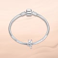 Miniatyrbilde 2 av 5: Hvite Kobber Cubic Zirconia Anheng Charms for Armbånd color 2