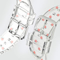 Miniatyrbilde 3 av 5: Kompatibel med Apple Watch 41mm / 40mm / 38mm Rem - Fleksibel Transparent Peach Design