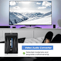 Pikkukuva 5 / 5: HDMI - BNC Video Audio -muunninadapteri