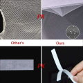 Miniatyrbilde 4 av 5: Vindusskjerm Myggnetting, 3-pak Flue Nettvindu DIY Selvklebende Bug Net Gardin Bug Bee Guard 51x59 Tommer med Krok Tape