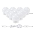Pikkukuva 1 / 4: Sopii DIY-peilivaloon, peilivaloon, kolmisävyiseen himmennettävään LED-nauhavalosarjaan 6 lights