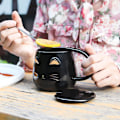 Miniatyrbilde 2 av 5: Søt Katt Krus Keramisk Kaffekopp med Rustfritt Stål Skje for Kattunger, 3D Dyr Katt Krus for Katt Elskere Kvinner Gaver