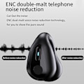 Pikkukuva 3 / 5: Langattomat nappikuulokkeet Bluetooth 5.3 Avoimet nappikuulokkeet Pyöräilykuulokkeet Melua vaimentavat kuulokkeet Khaki