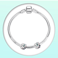 Miniatyrbillede 3 af 5: Stopper Clips Charms Metal med Cubic Zirconia til Kvinder Halskæder Gave Clips Charms med Cubic Zirconia