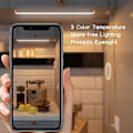 Miniatyrbillede 2 af 5: LED lysstribe, 35 cm, striplys, 3 farvetemperatur dæmpbar USB LED lys, (3 farver) [Energiklasse A++]