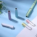 Miniatyrbillede 4 af 5: 6 stk. Evighedsblyanter, Blyanter med viskelæder, Bærbar blækfri pen, Udskiftelig refill, Grafit, Klar og flydende skrivning
