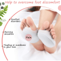 Miniatyrbillede 3 af 5: 8 par bikage stof forfodspuder til kvinder metatarsal puder assorteret farve bold af fodpuder