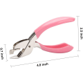 Miniatyrbillede 2 af 4: Hæfteklammefjerner til kontor, tung hæfteklammefjerner, nem at fjerne (pink)