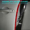Miniatyrbild 4 av 5: Dörrkant Anti-Scratch Sticker Dörrkrasch Bumper Crystal Bling Skyddstejp Gummilist Sticker, Bilskydd