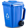 Miniatyrbillede 1 af 5: Keramisk Skraldespand Tema Kaffe Kops, Skraldespand Kaffe Kops, Nyhed Kaffe Kops, Skraldespand Formet Keramisk Kops, 401-500ml Royal blue