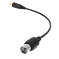 Miniatyrbilde 4 av 5: 1 stk. 13 cm Lengde RF Koaksial Adapter Koblingskabel TV IEC Hunn til MCX Hann