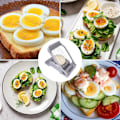 Miniatyrbild 4 av 5: Äggskärare Äggskärare Jordgubbsskärare för Mjuk Frukt Svamp