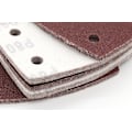Miniatyrbild 3 av 5: Delta Sanding Triangles │ 100 st │ 6 hål │ 93 x 93 x 93 mm │ korn 80 │ för deltaslipmaskiner │ Slippapper │ Sandpapper